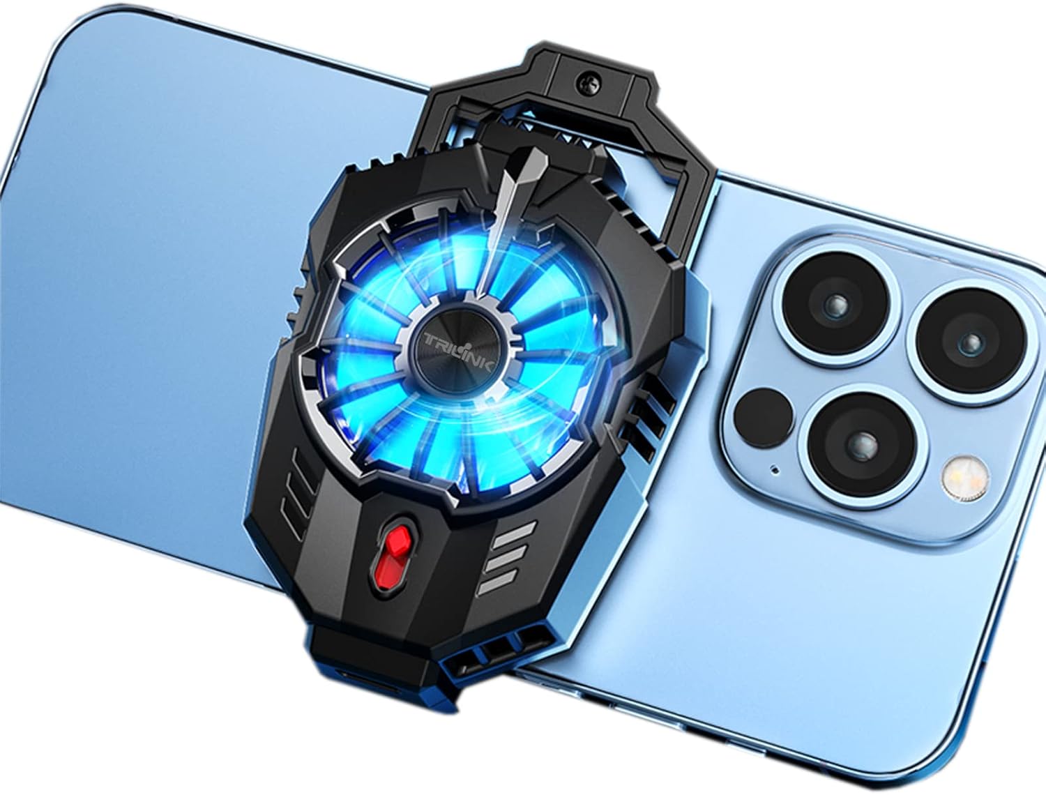 Gaming Phone Cooler Fan with 2 Cooling Modes for iPhone Android 4.5-7in