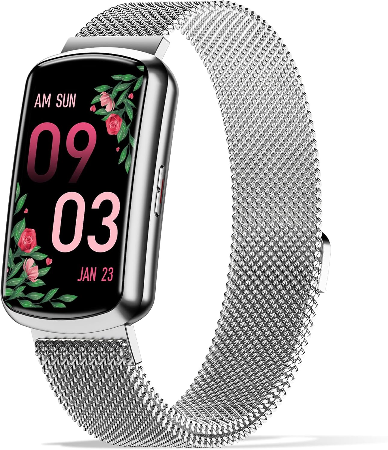 Fitness Tracker Smart Watch with Heart Rate, Blood Pressure & SpO2 Monitor, 120 Sport Modes